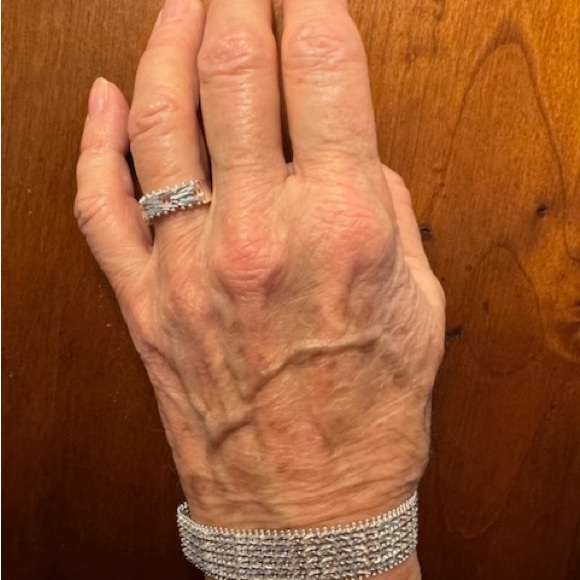 Imperial sterling silver bracelet sparkling miniature mirrors (sold on QVC) - Picture 7 of 12